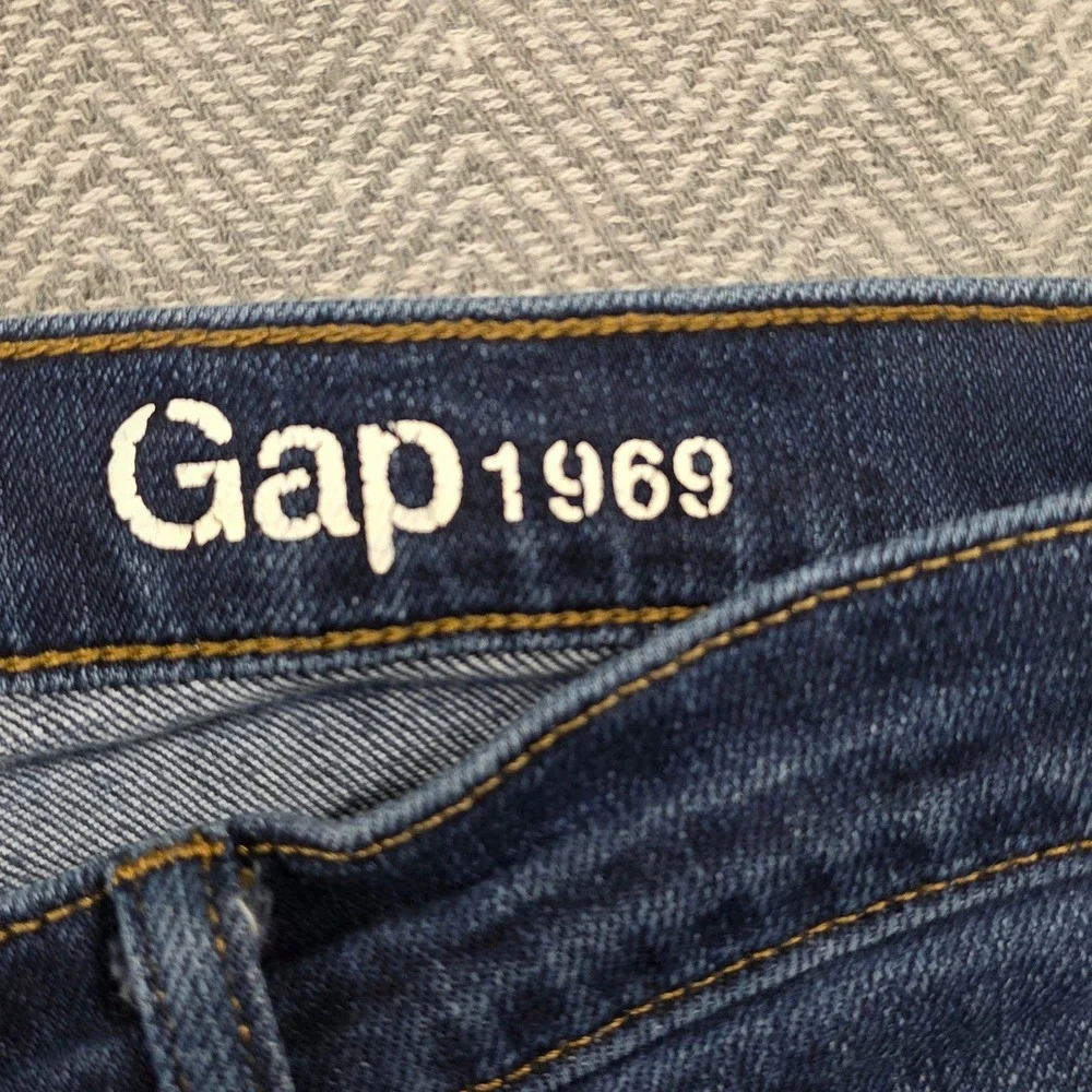 Gap 1969‎ Women's Blue Denim Skinny Jeans Size 26